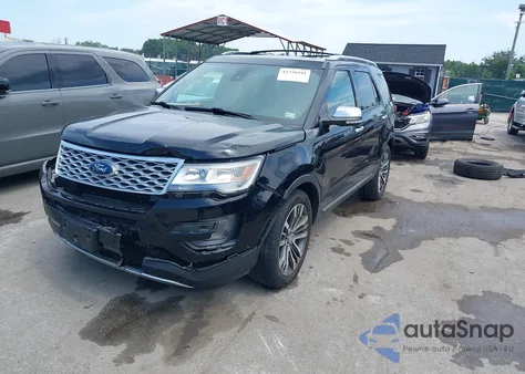 2017 Ford Explorer Platinum from USA, damaged, VIN 1FM5K8HT3HGD80009